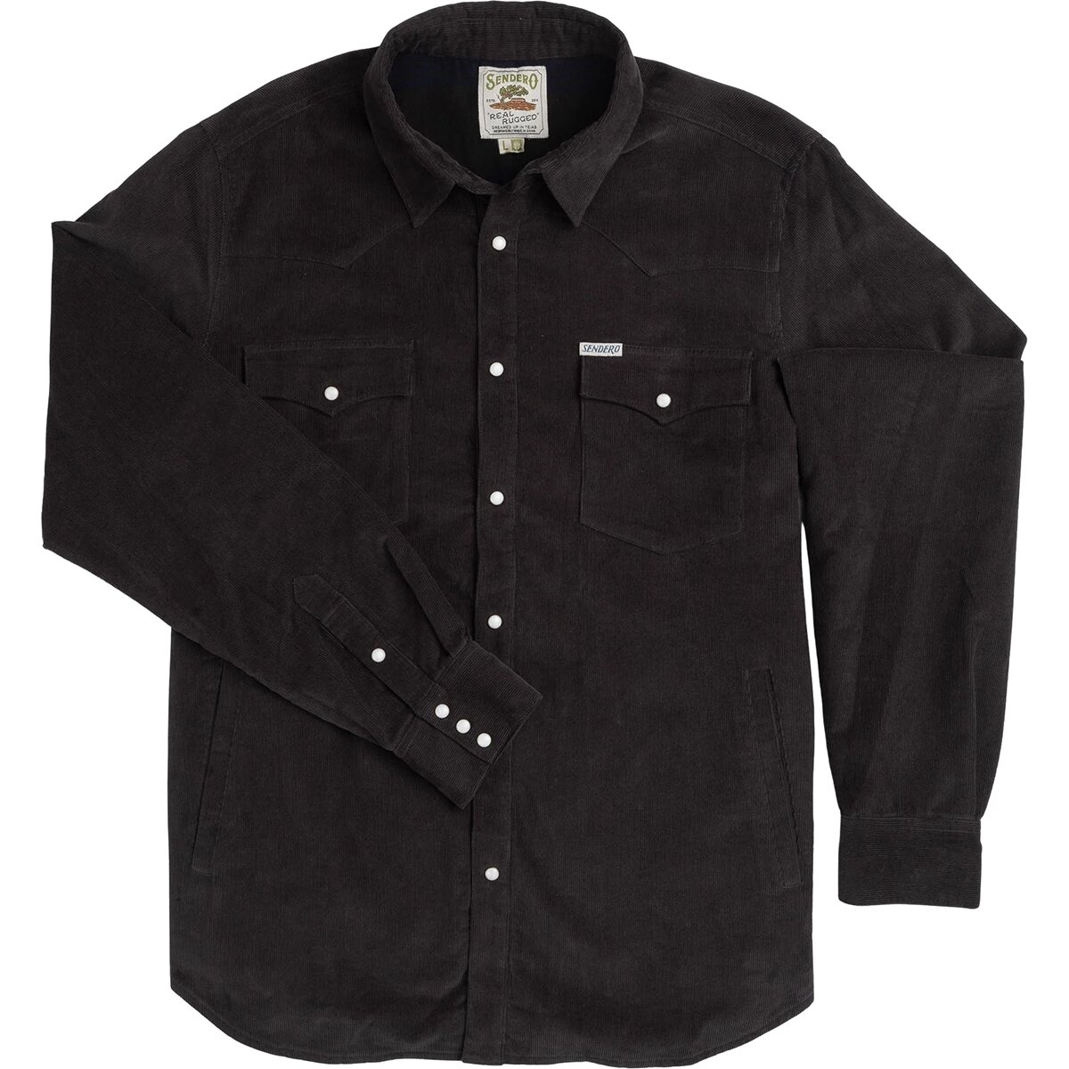 Мужские куртки Sendero Provisions Co. Desperado Shacket, цвет: Угольный — фото 3