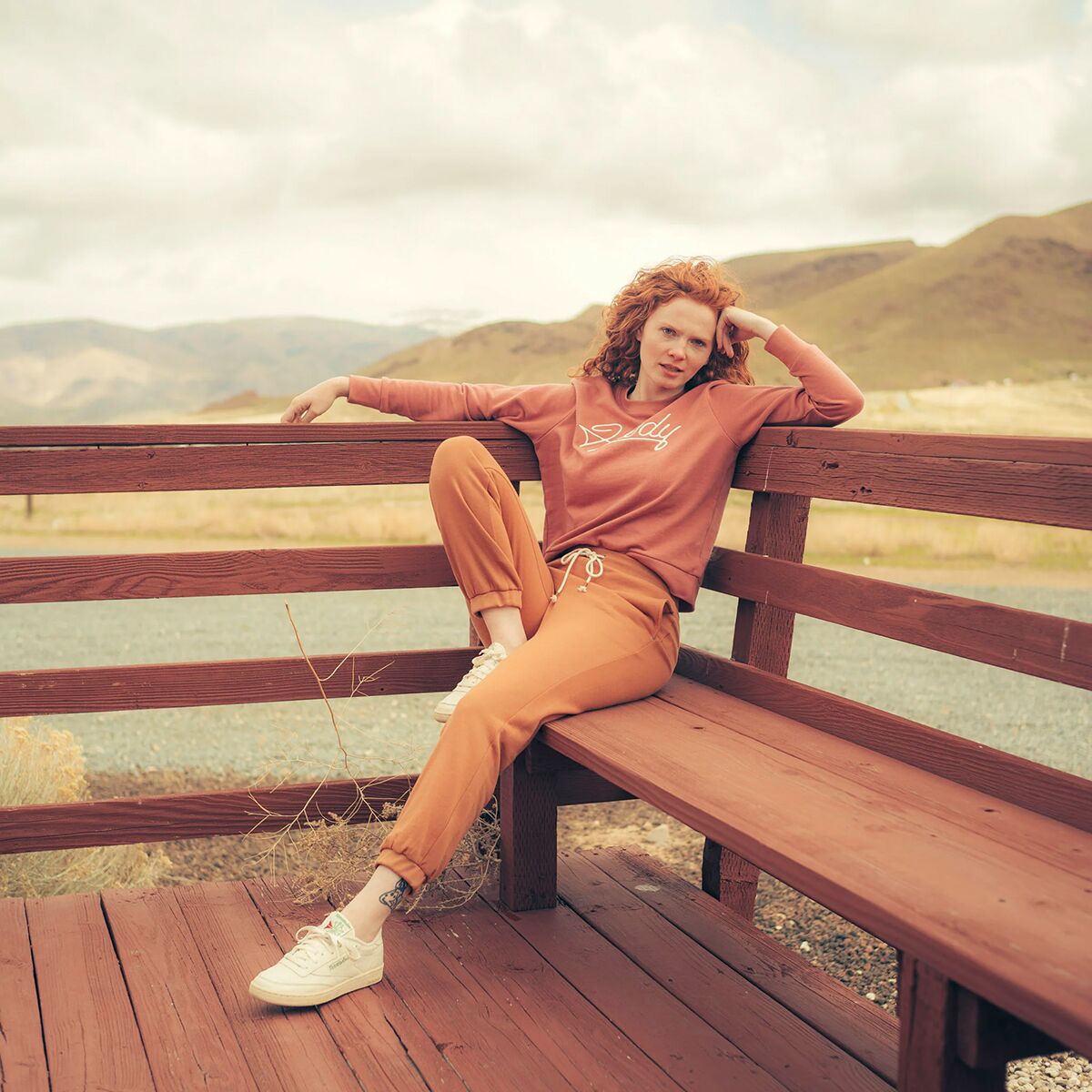 Sendero Provisions Co. Howdy Drop Shoulder Sweatshirt -...