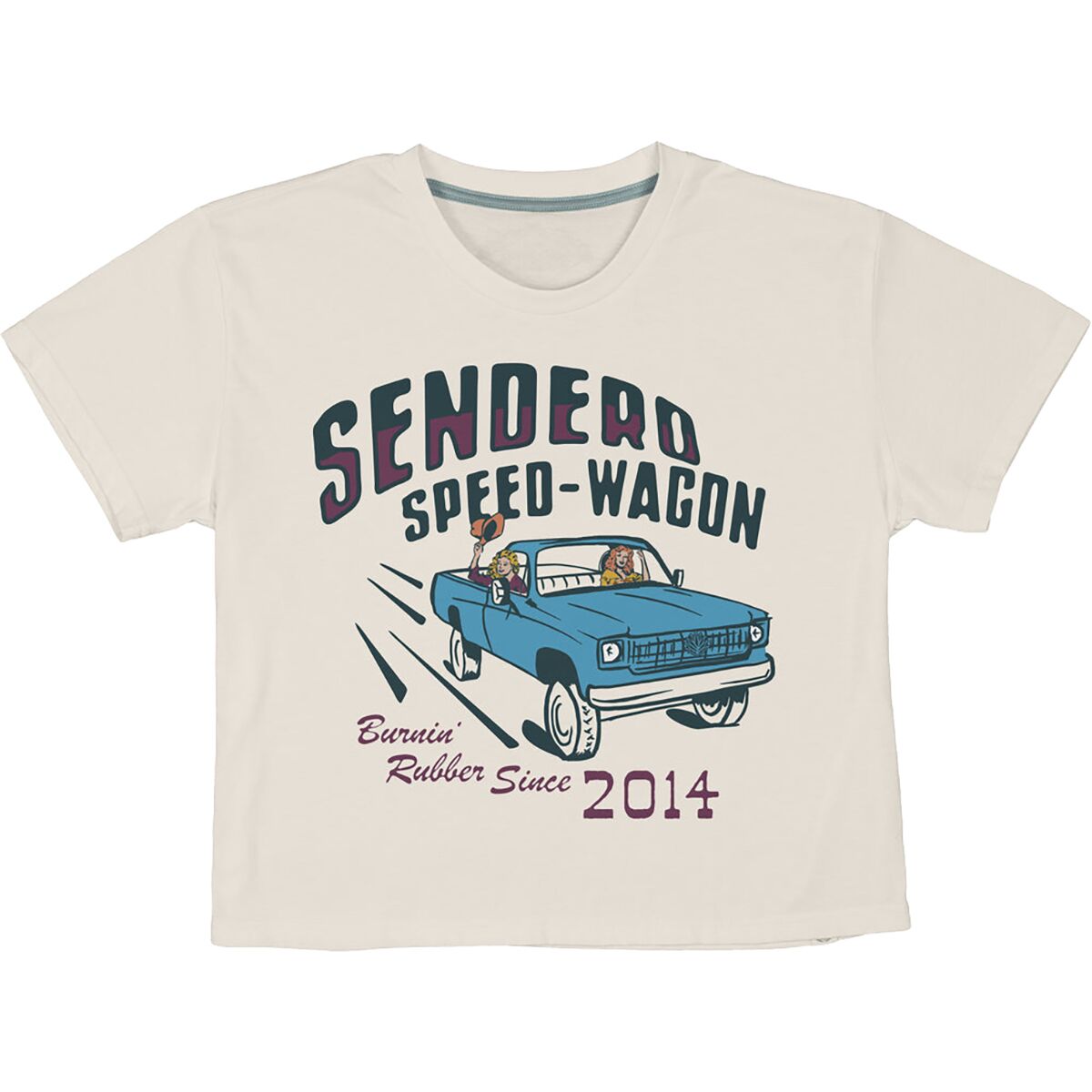 Sendero Provisions Co. Speed Wagon Crop T-Shirt -...