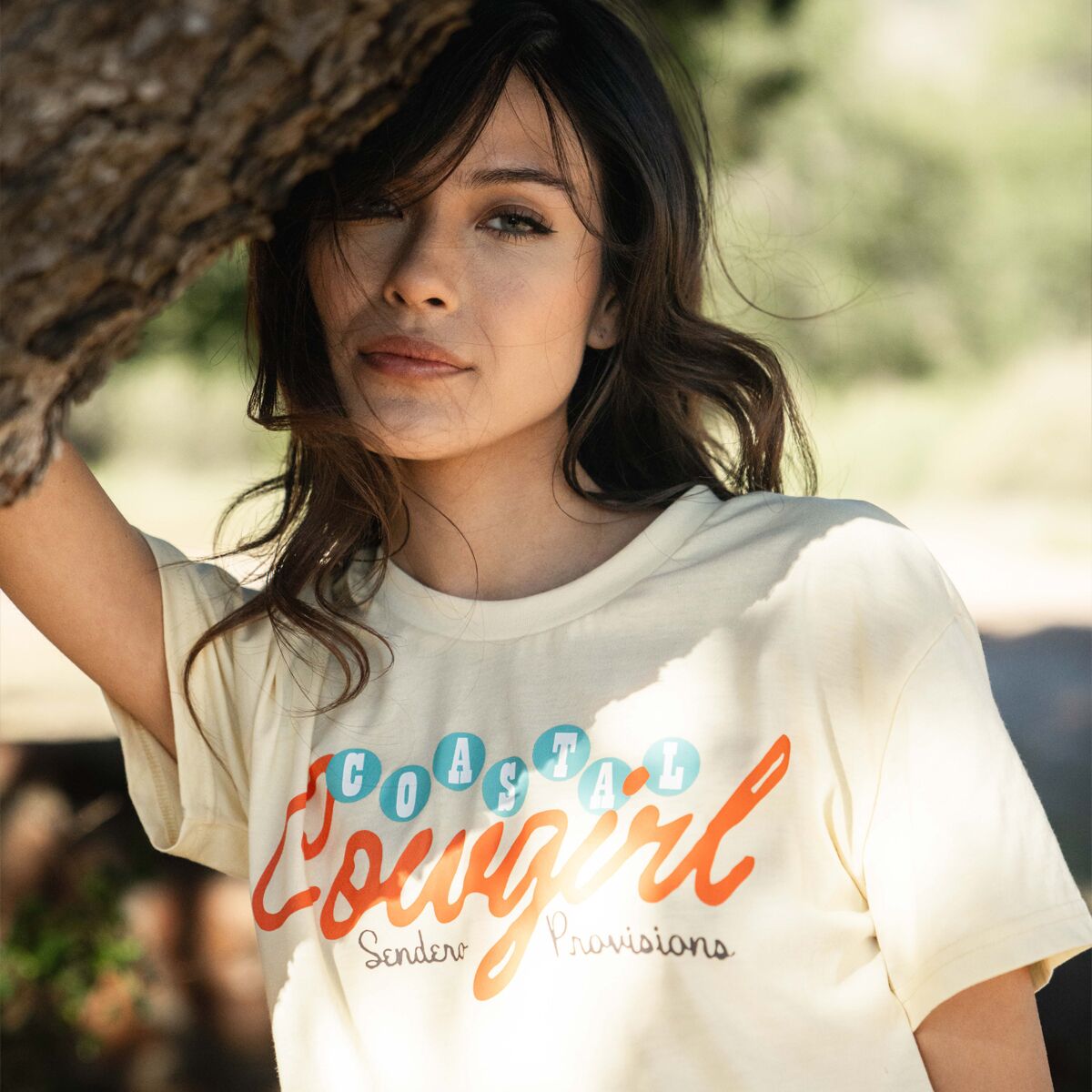 Sendero Provisions Co. Coastal Cowgirl Crop T-Shirt -...
