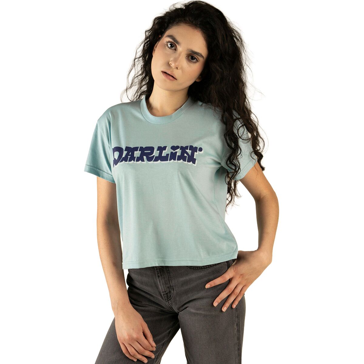 Женская футболка Sendero Provisions Co. Darlin Crop, цвет: Синий — фото 1