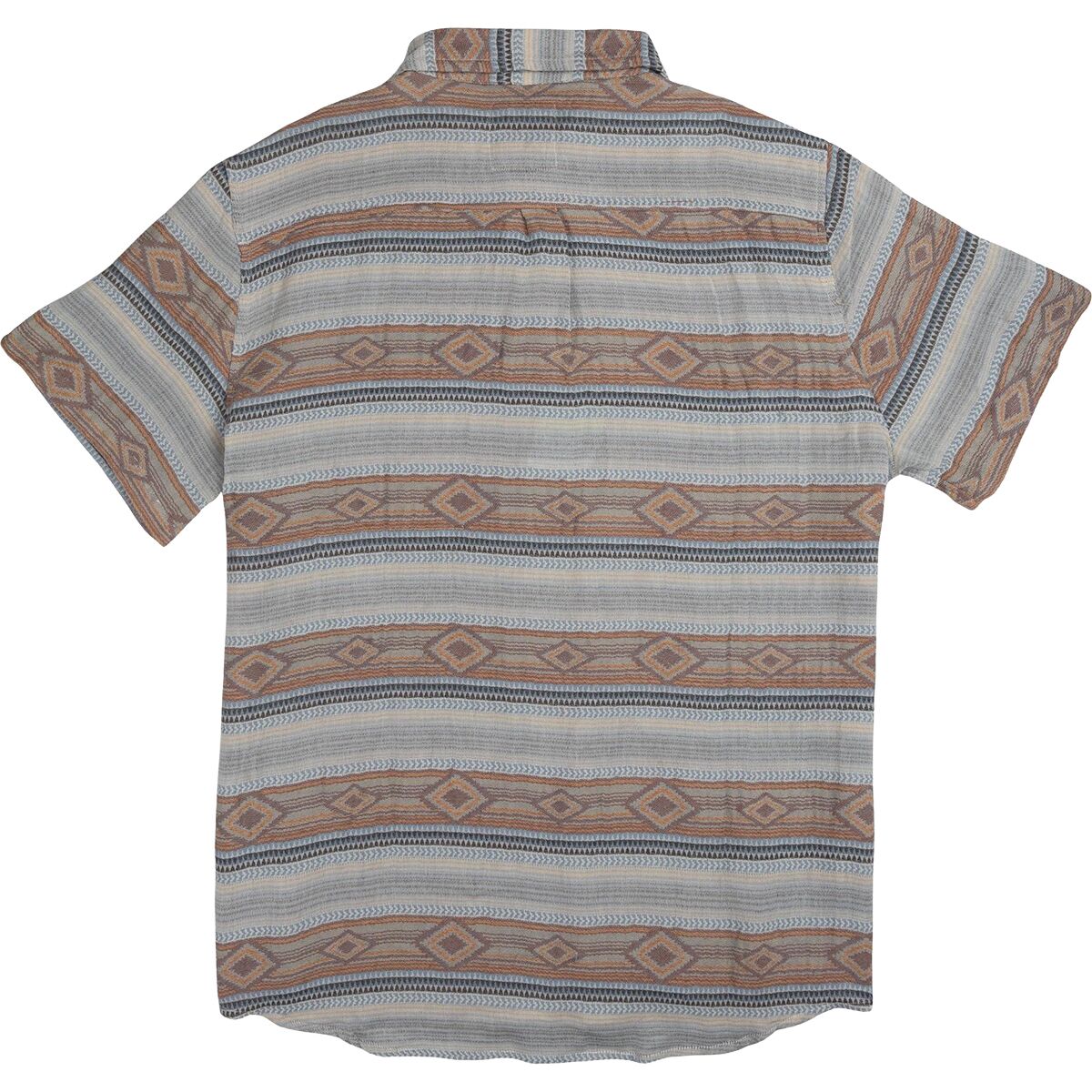 Мужская рубашка Sendero Provisions Co. Boquillas Short-Sleeve Shirt, цвет: Полосатый / Коричневый — фото 4