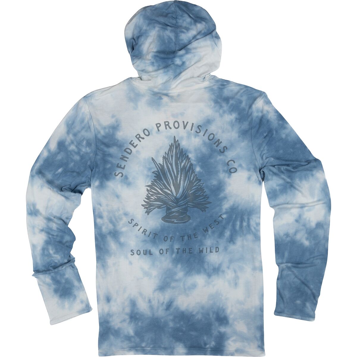 Мужское худи Sendero Provisions Co. Yucatan Tech Long-Sleeve Shirt, цвет: Тай-дай — фото 2