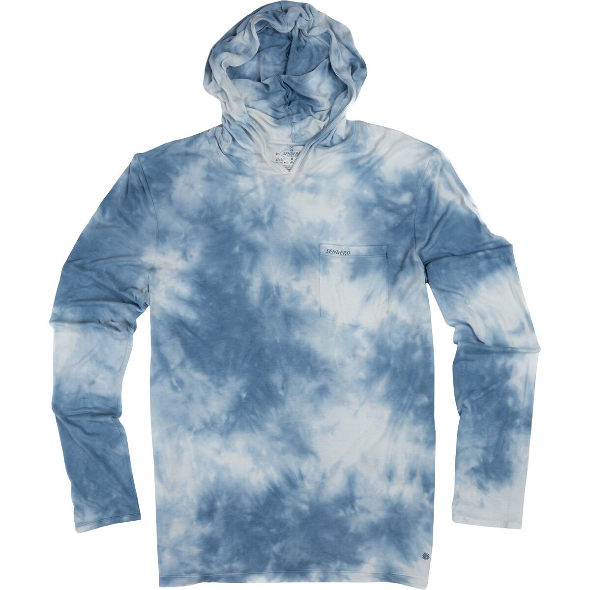 Мужское худи Sendero Provisions Co. Yucatan Tech Long-Sleeve Shirt, цвет: Тай-дай — фото 3
