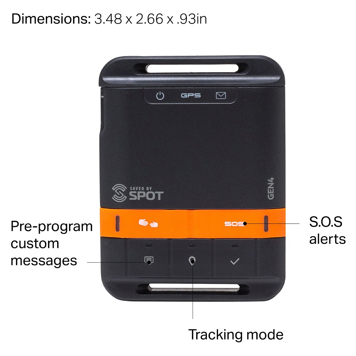 SPOT SPOT Gen4 Satellite GPS Messenger