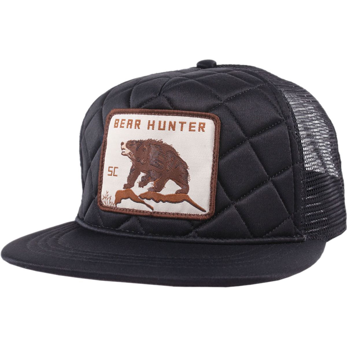 Spacecraft Bear Hunter Trucker Hat Accessories