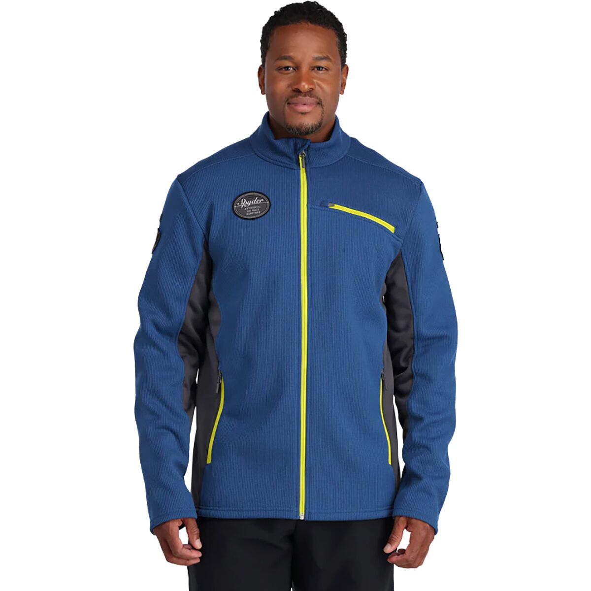Spyder Bandit Wengen FullZip Fleece Jacket Men's Clothing