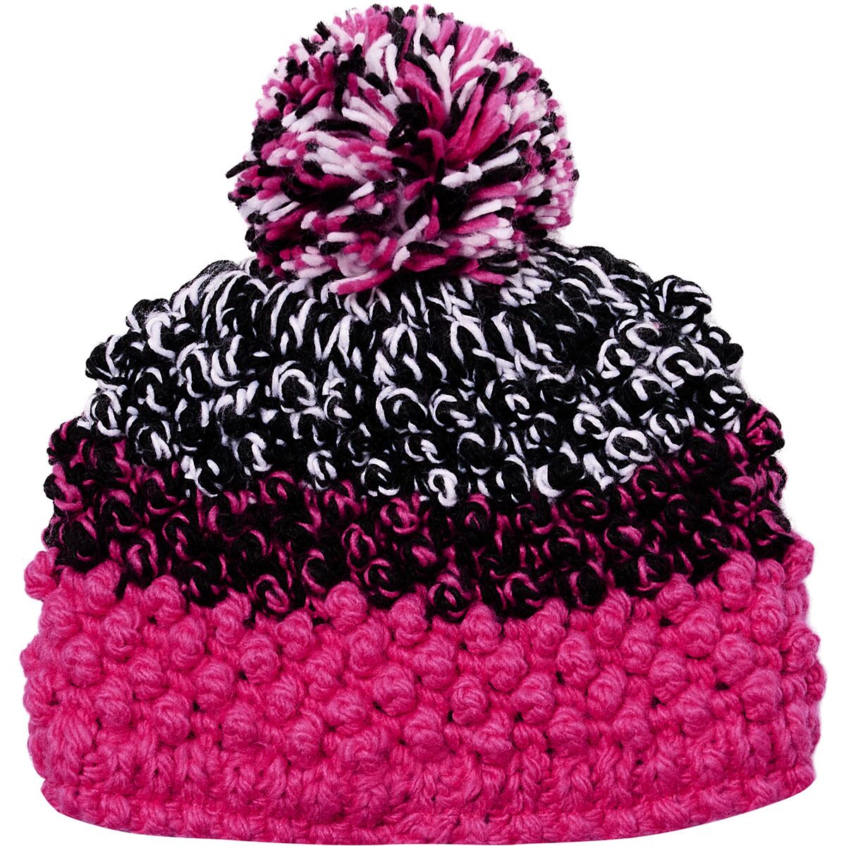 Spyder Unisex Kinder Mütze Brrr Berry | Warme Fleece-Mütze Mit Pom-Pom | PFAS-frei Für Kalte Tage