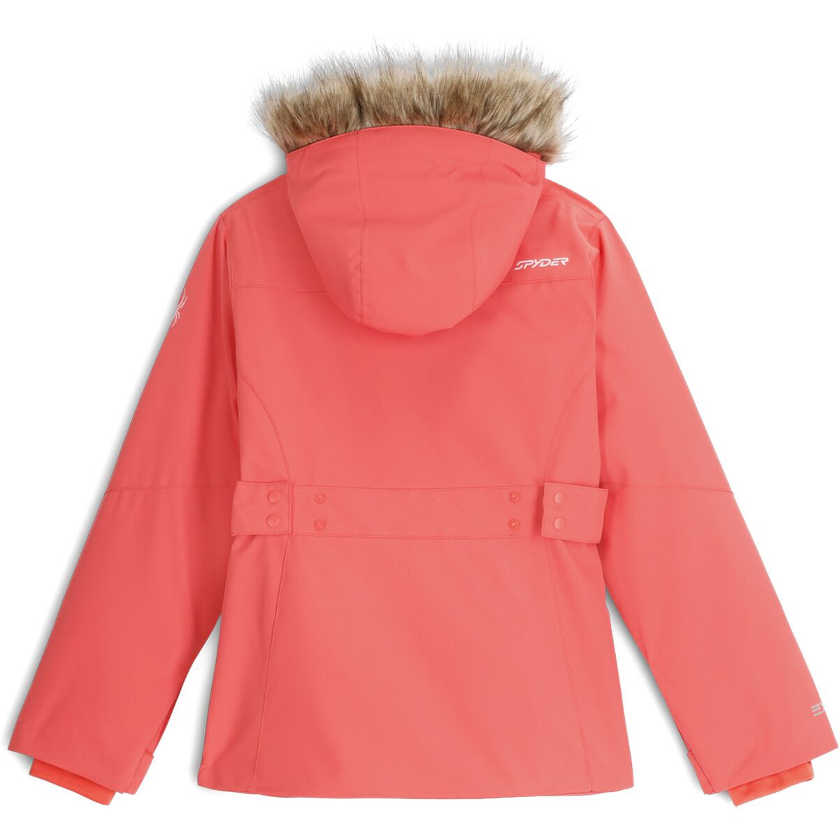 Куртка Spyder Lola Jacket для девочек, цвет: Коралловый мглистый — фото 2