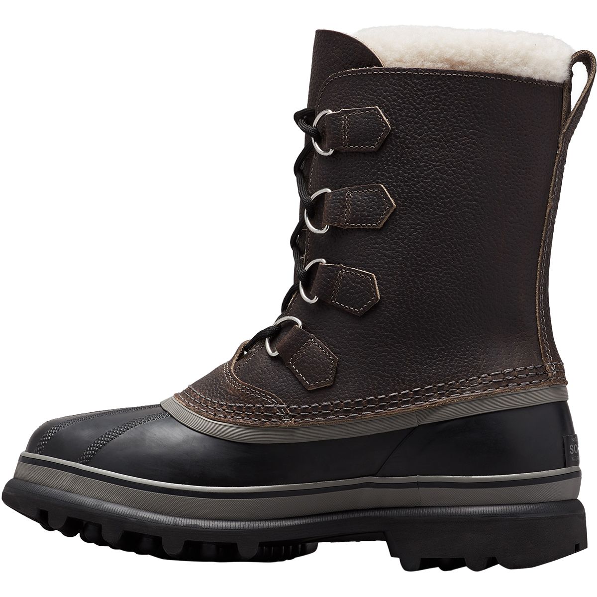sorel men's caribou wool lined boots