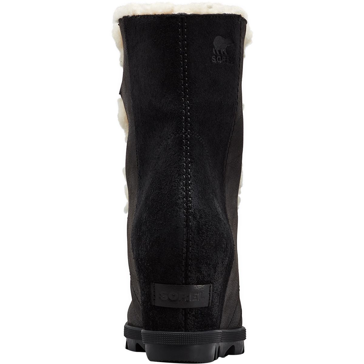 sorel joan of arctic wedge shearling
