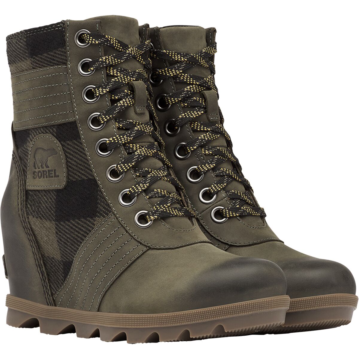 sorel women's lexie wedge lug sole booties