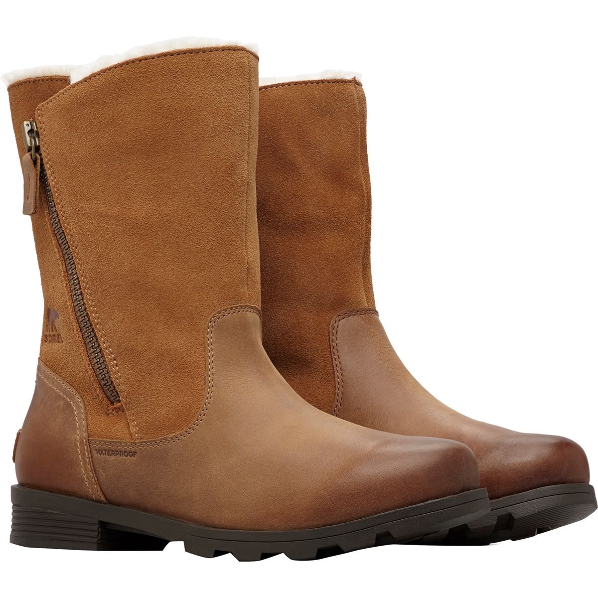 sorel emelie foldover black