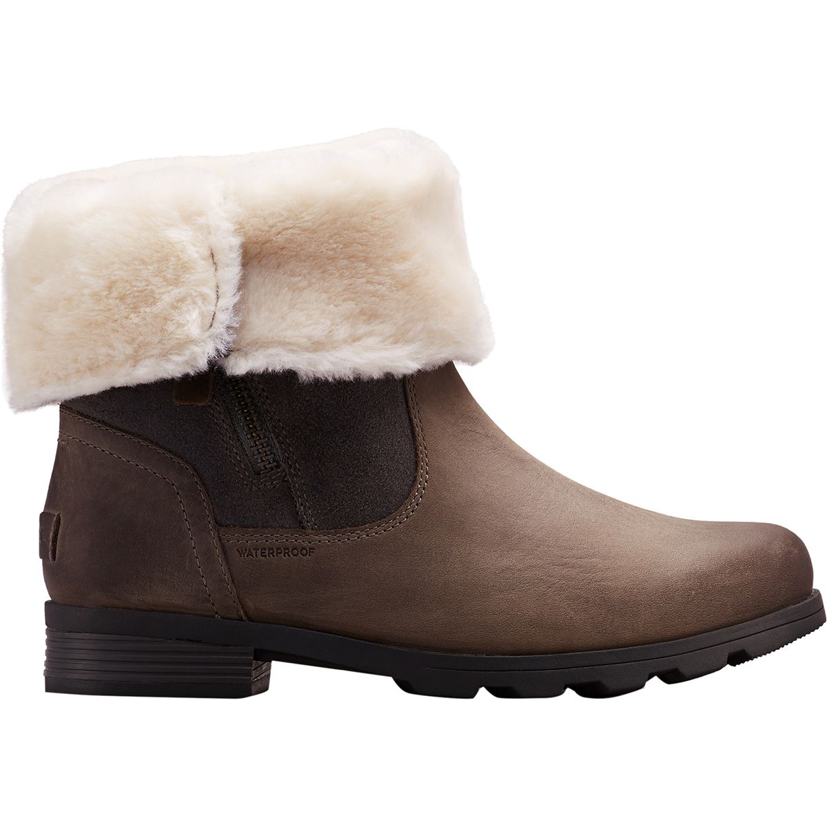 sorel emelie foldover black