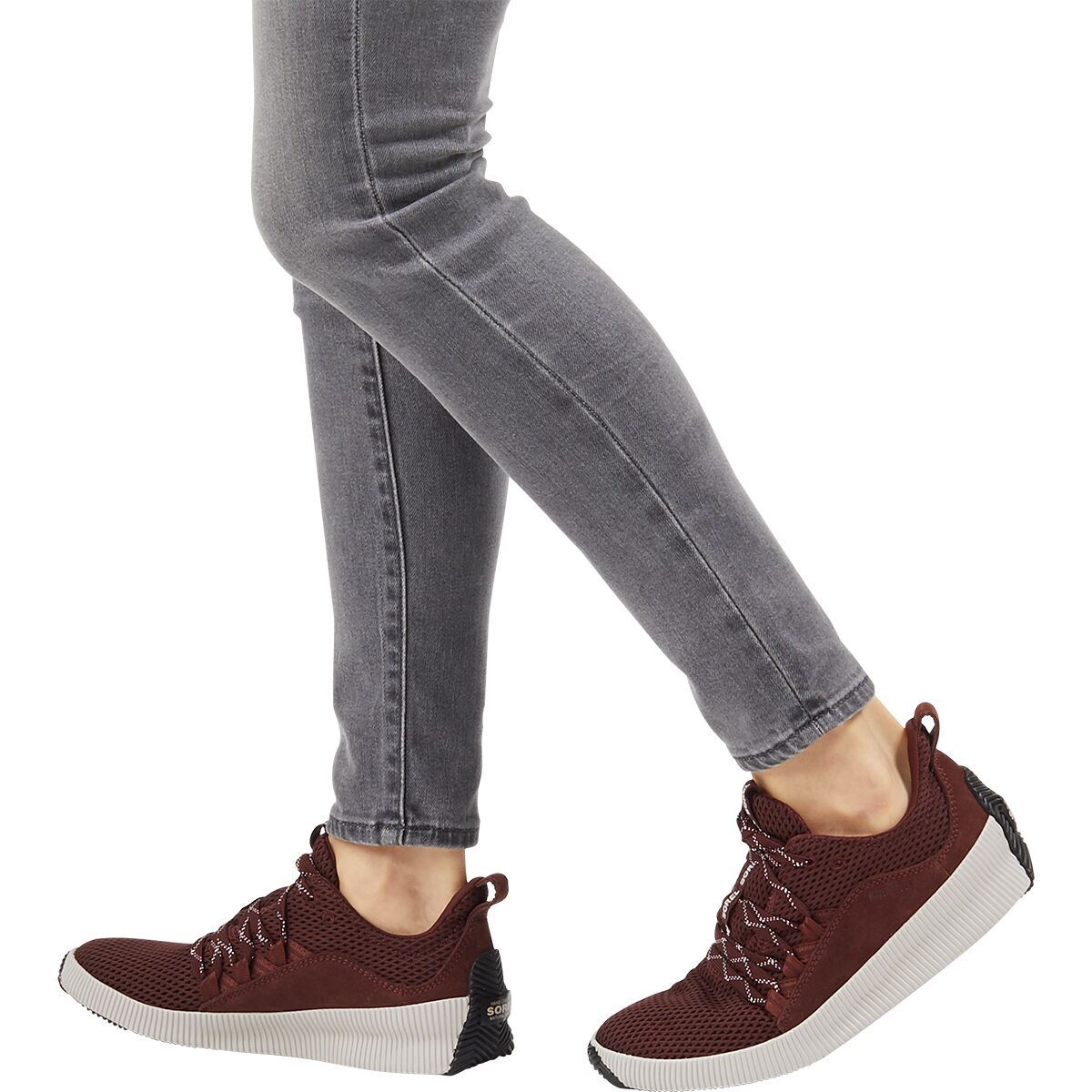 sorel out n about plus sneaker sage