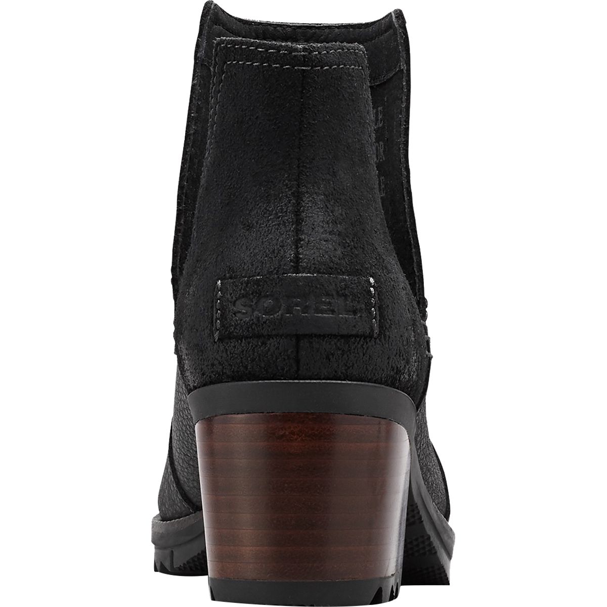 sorel cate cut out leather bootie