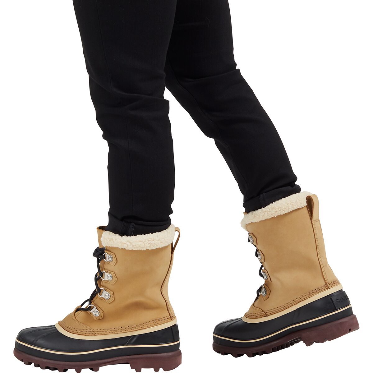 caribou stack waterproof snow boot