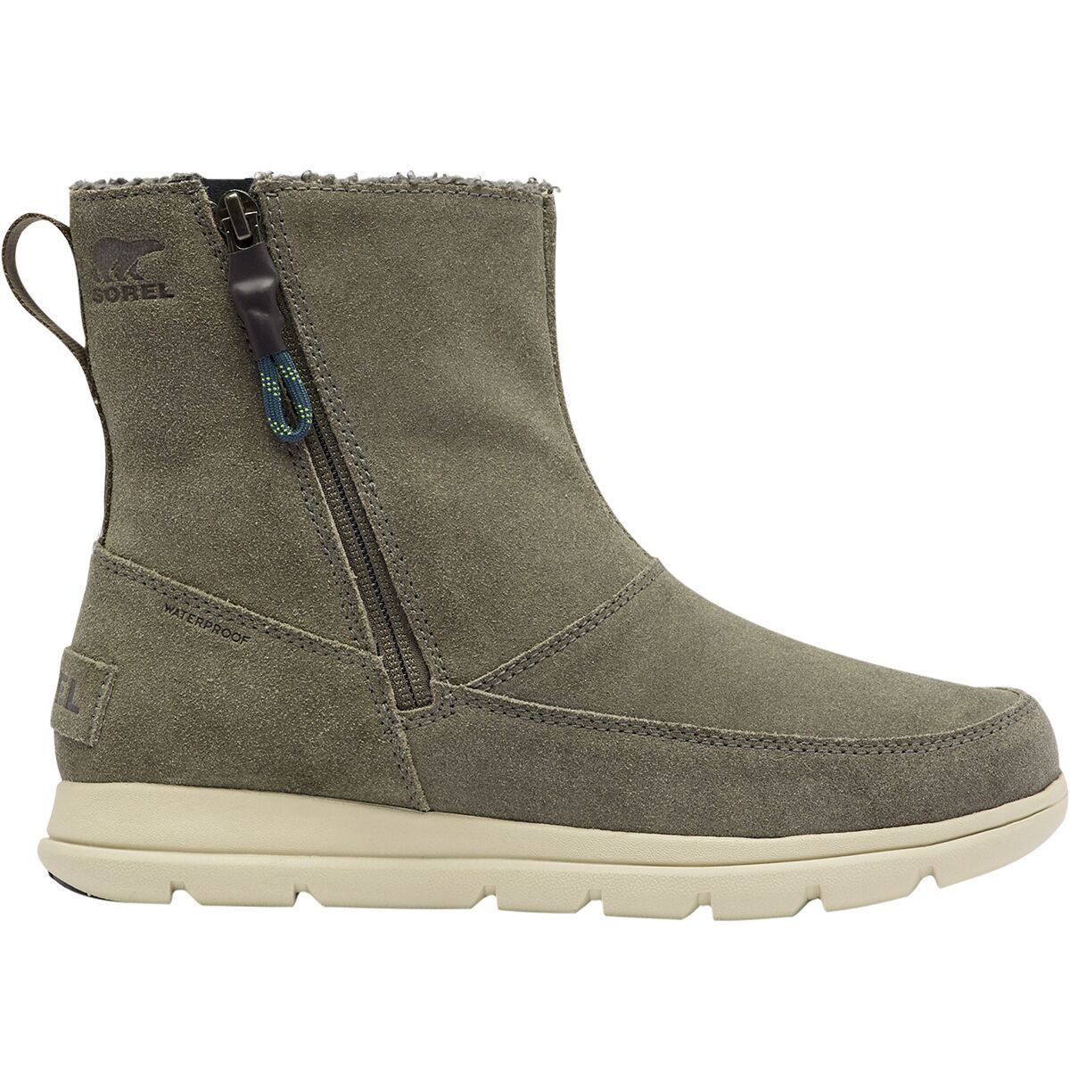 sorel zip up boots