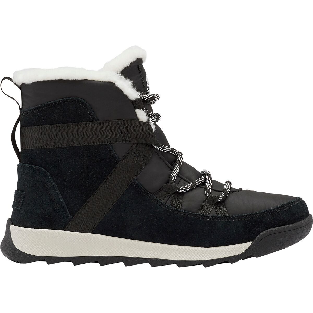 sorel whitney flurry boots black