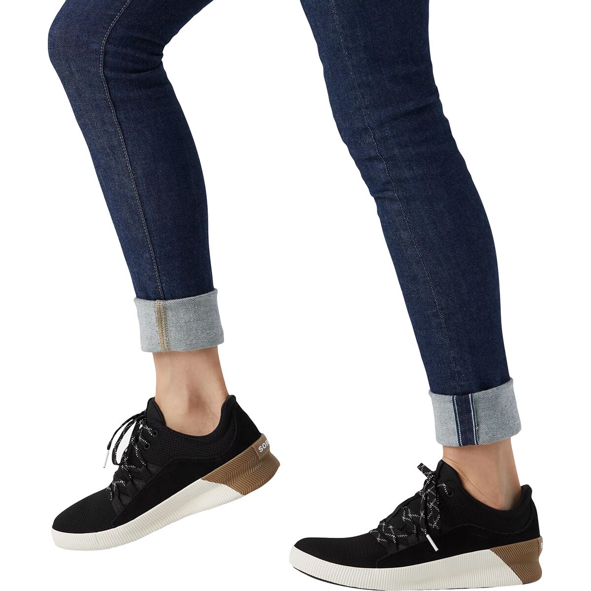 sorel out n about plus lace sneaker