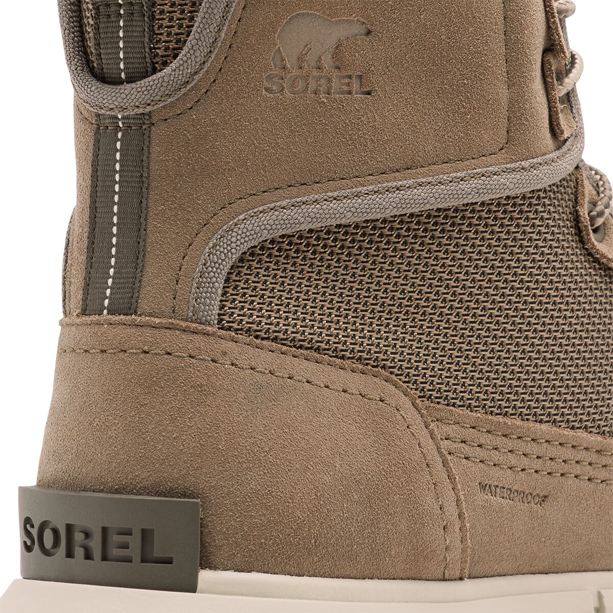 sorel women's kinetic caribou lace up sneakers