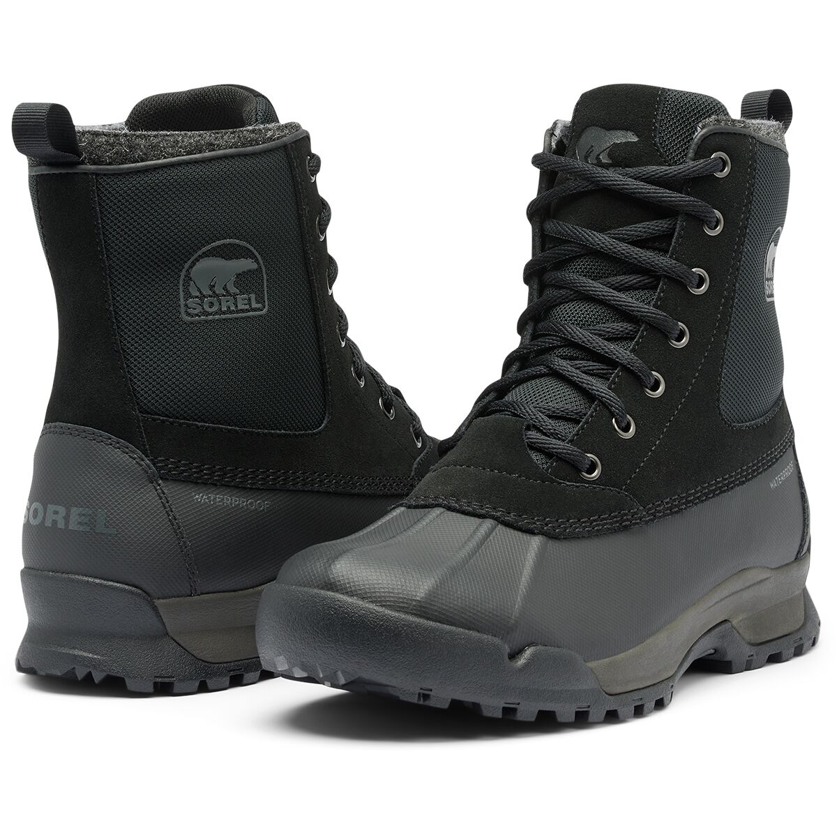 Мужские ботинки SOREL Buxton Lite WP Boot, цвет: Чёрный — фото 4