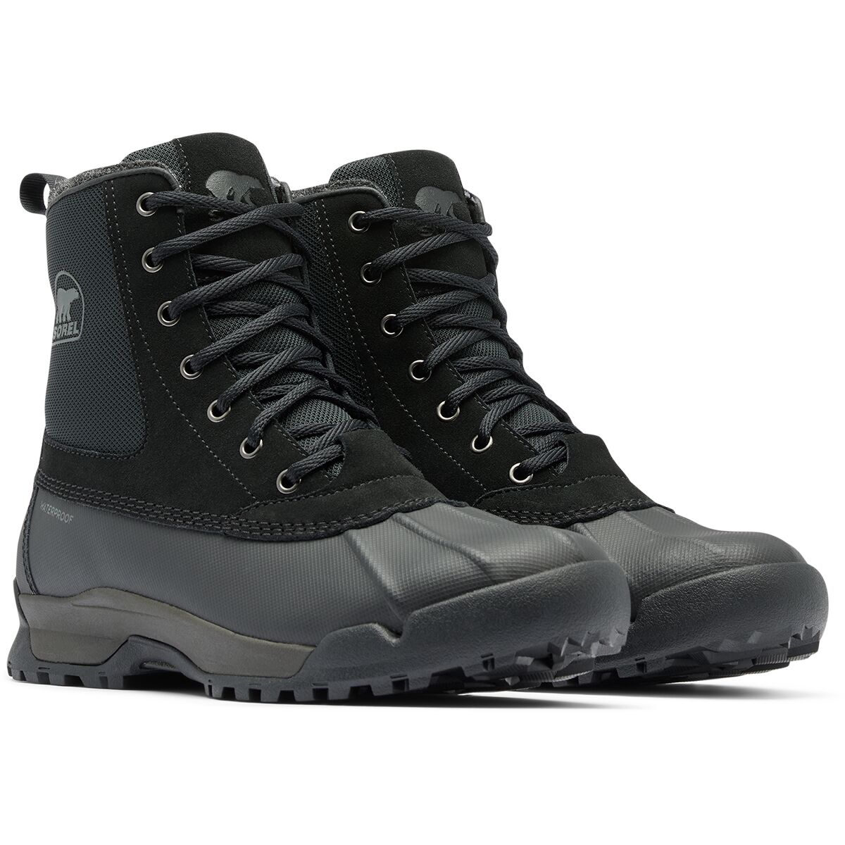 Мужские ботинки SOREL Buxton Lite WP Boot, цвет: Чёрный — фото 8