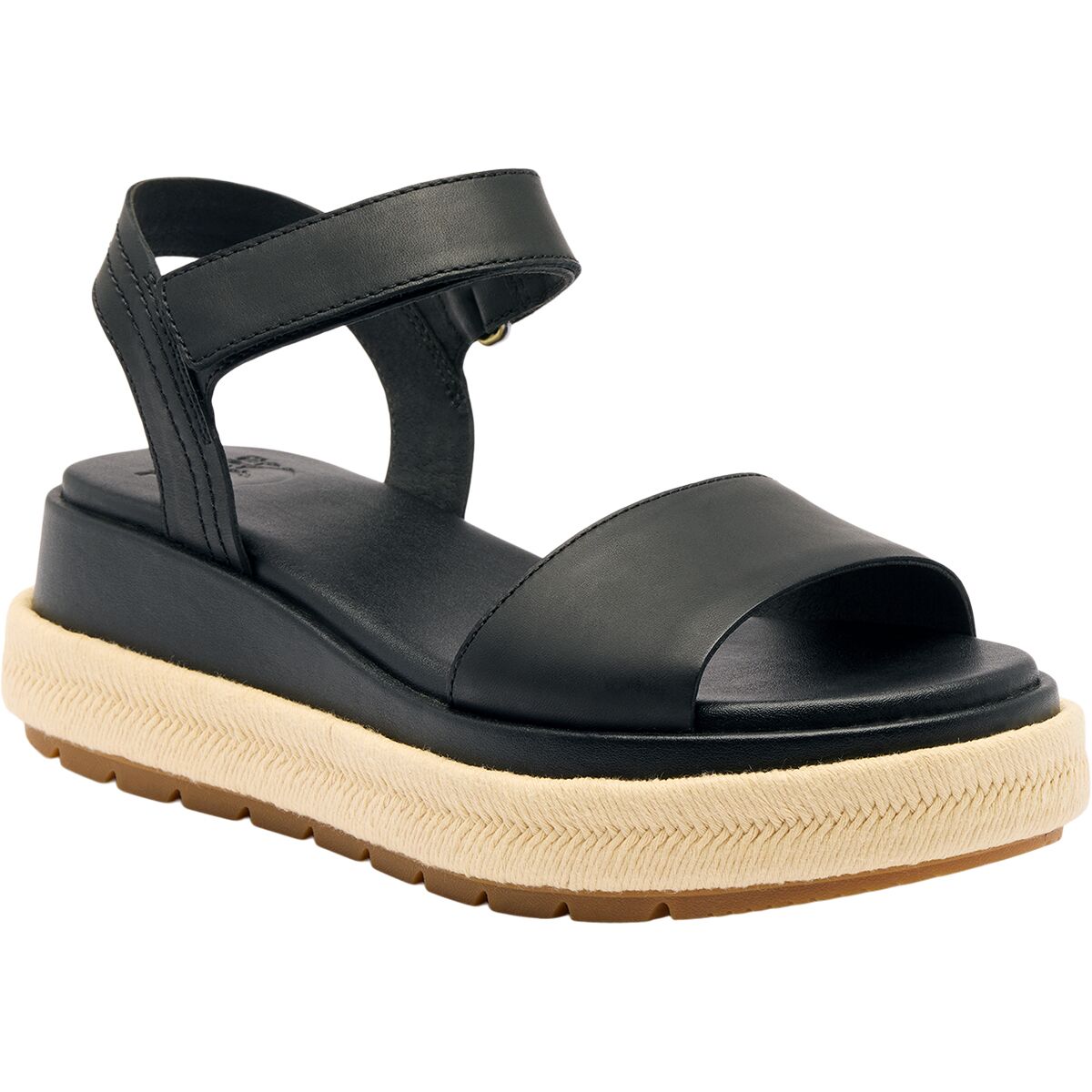 Женские сандалии SOREL Sunpeak Platform Sandal, цвет: Чёрный / Карамельный — фото 2