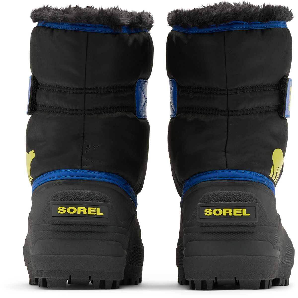 Детские ботинки SOREL Snow Commander Boot, цвет: Чёрный — фото 5