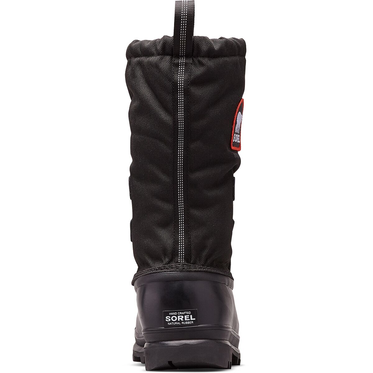 Женские ботинки SOREL Glacier XT Boot, цвет: Чёрный / Красный кварцевый — фото 3
