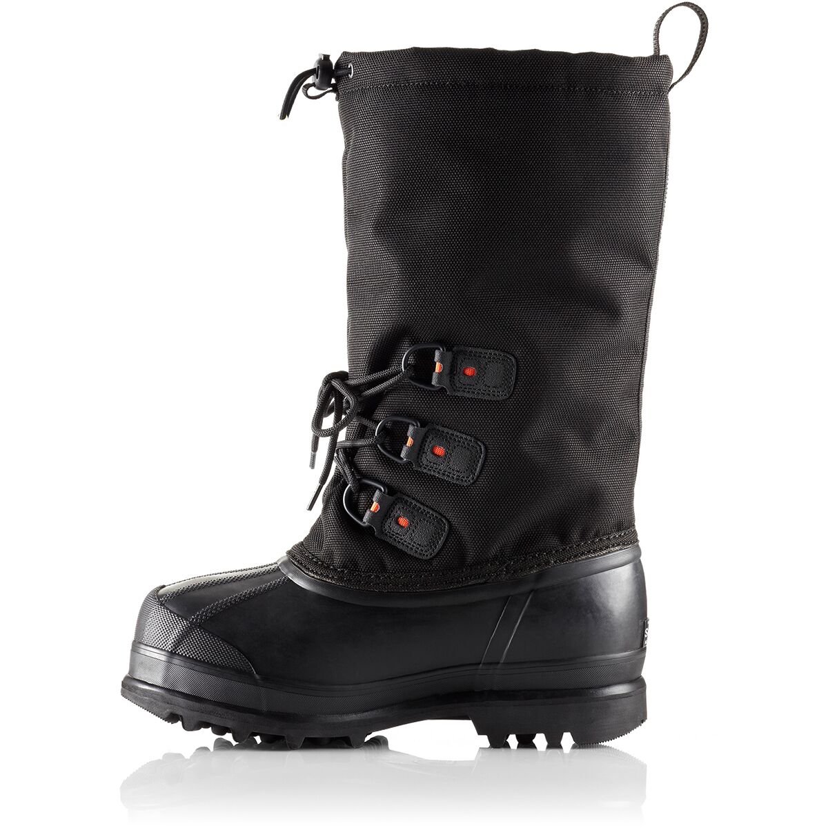 Женские ботинки SOREL Glacier XT Boot, цвет: Чёрный / Красный кварцевый — фото 6