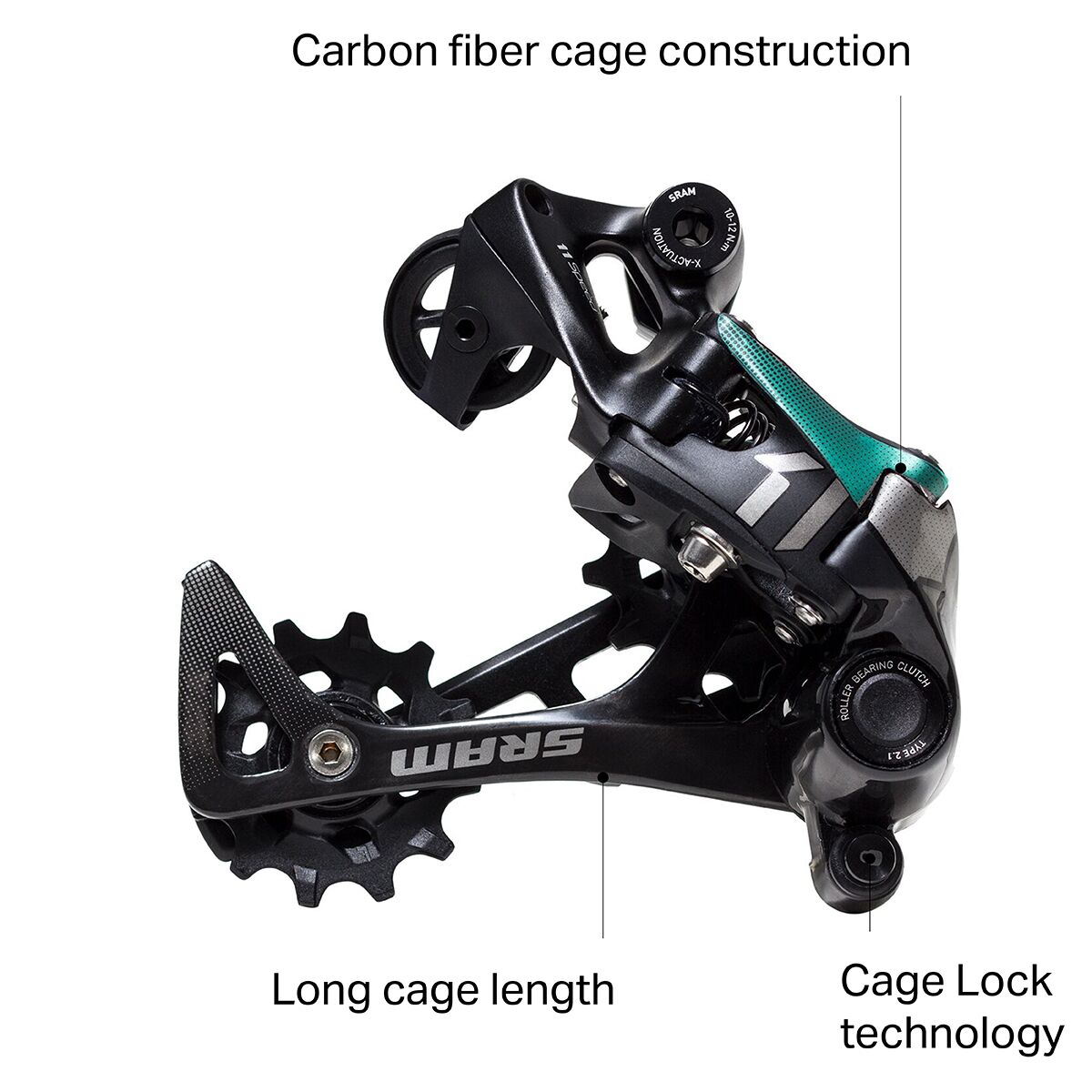 SRAM X01 2.1 Rear Derailleur