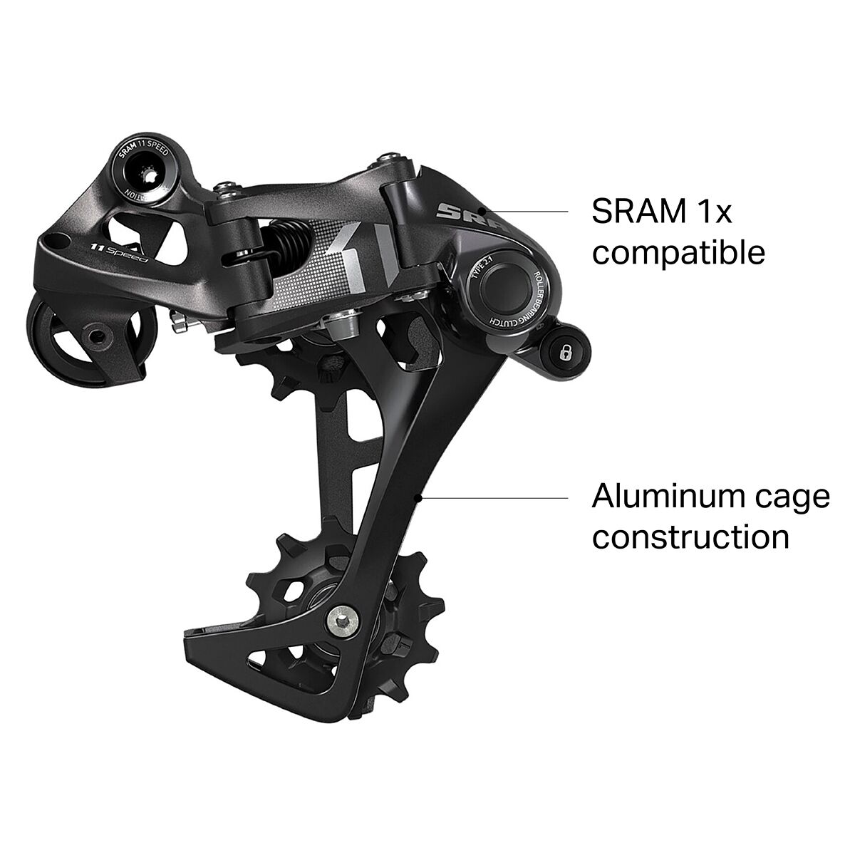 SRAM X1 11-Speed Rear Derailleur Type 2.1