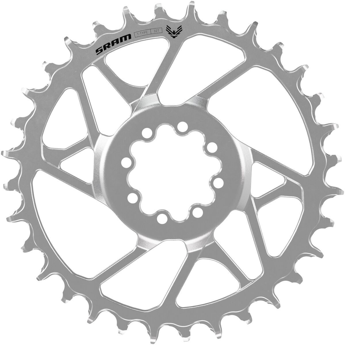 SRAM Eagle 90 T-Type Steel Direct Mount Chainring