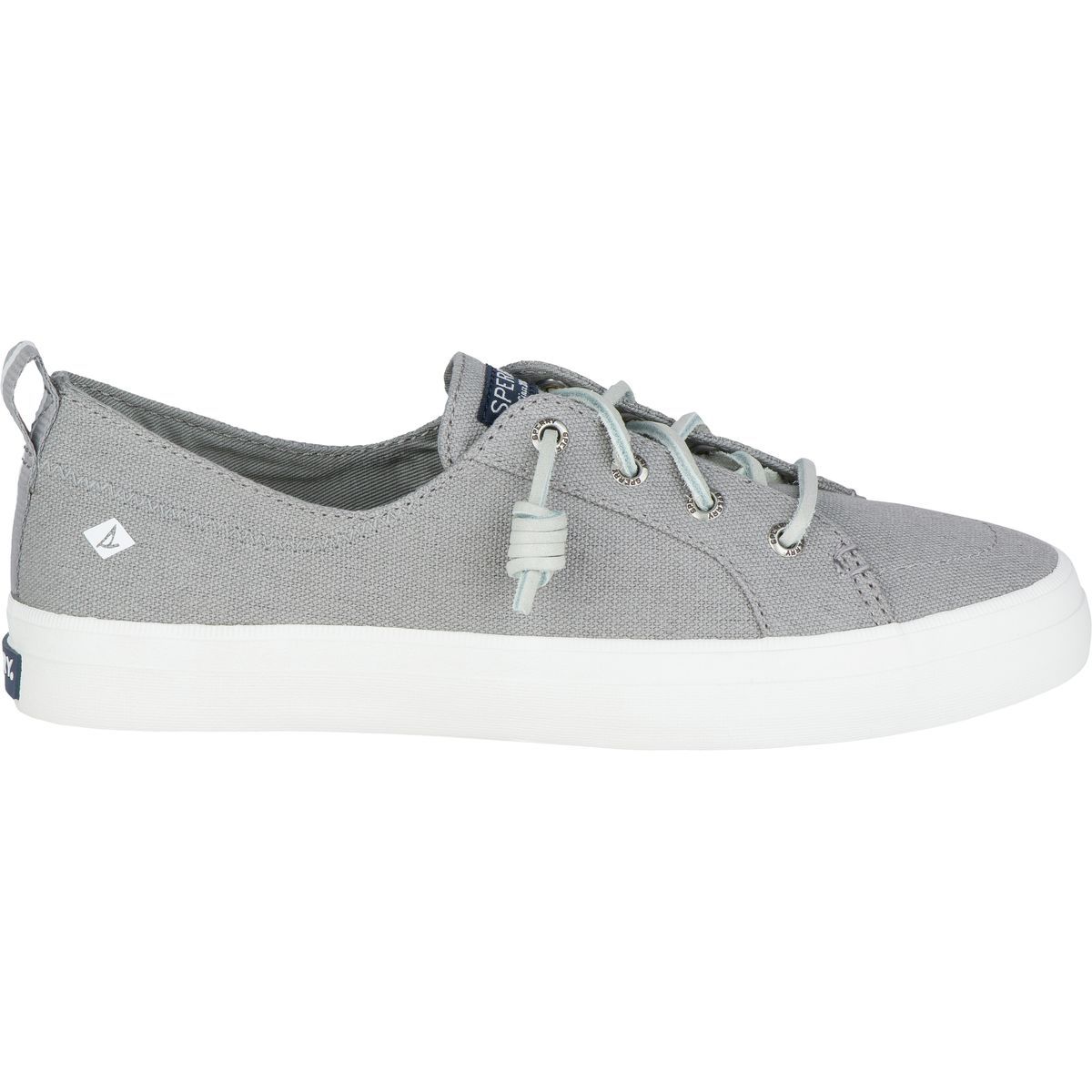 women's crest vibe sparkle stripe linen sneaker