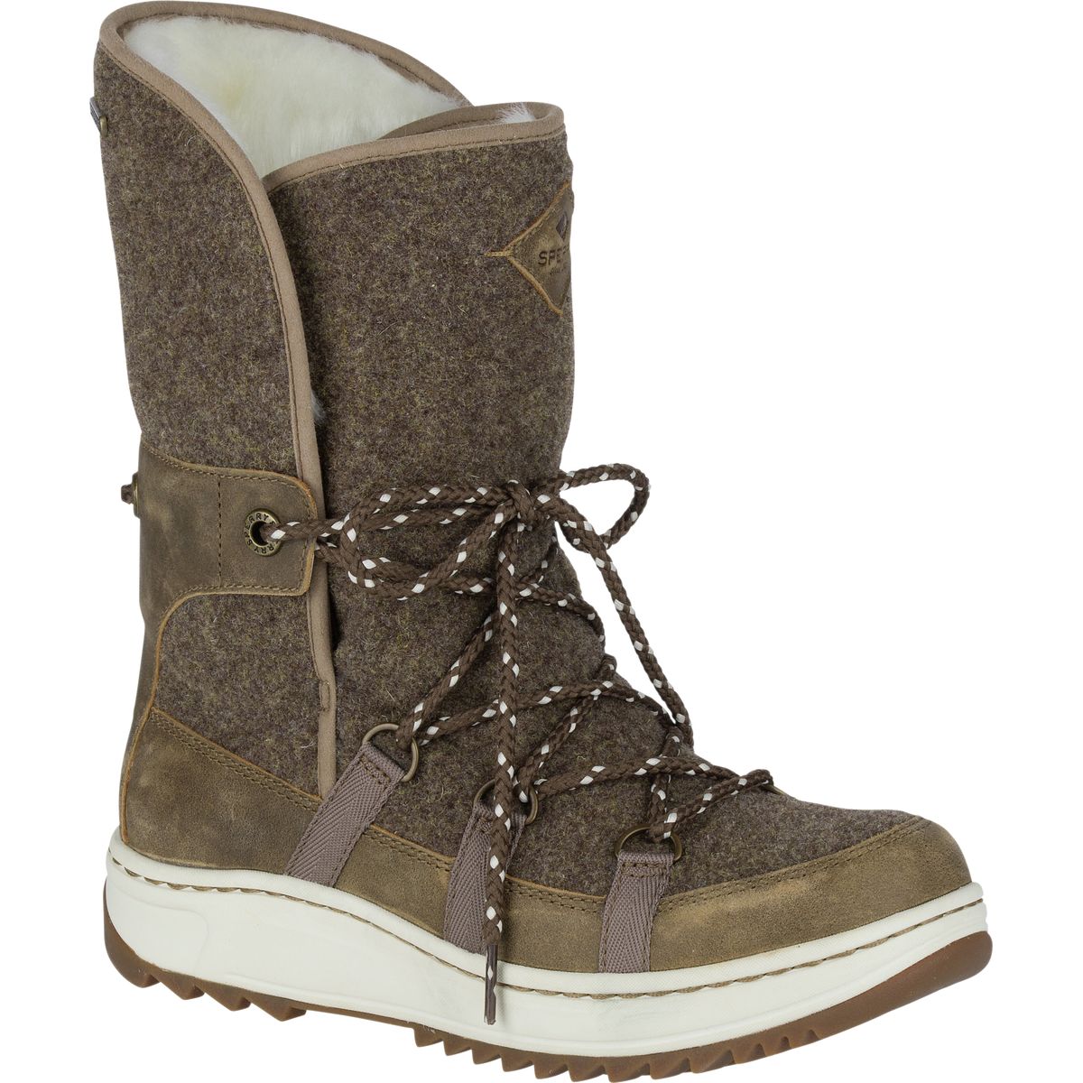 sperry women's powder valley polar ice grip boots