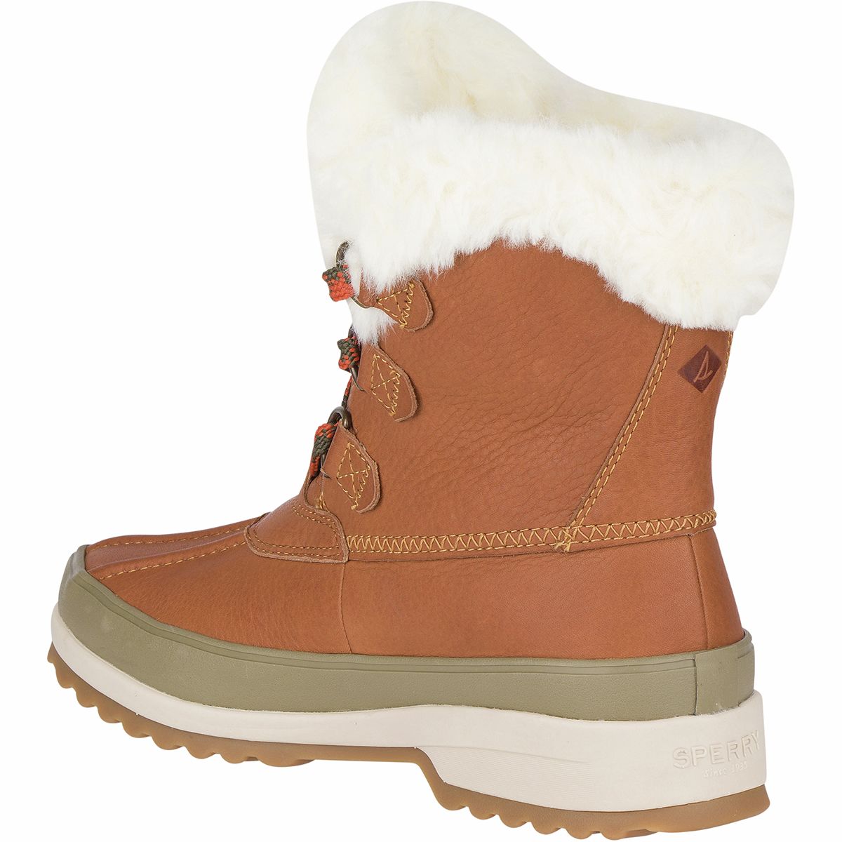 sperry women's maritime winter boot leather