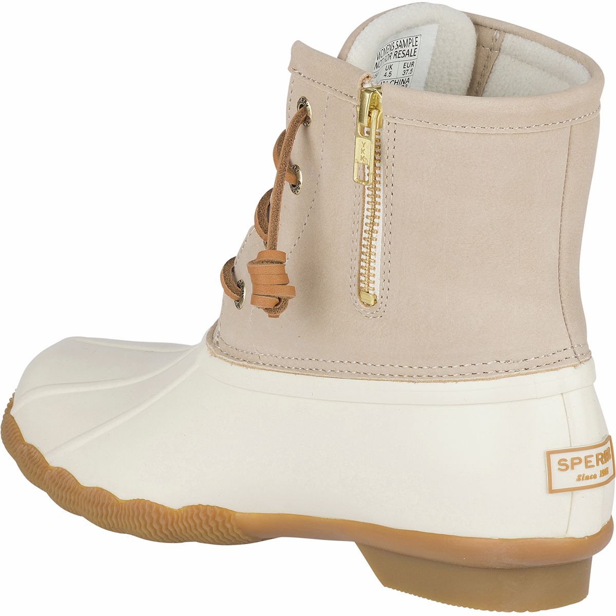 sperry saltwater seersucker boot