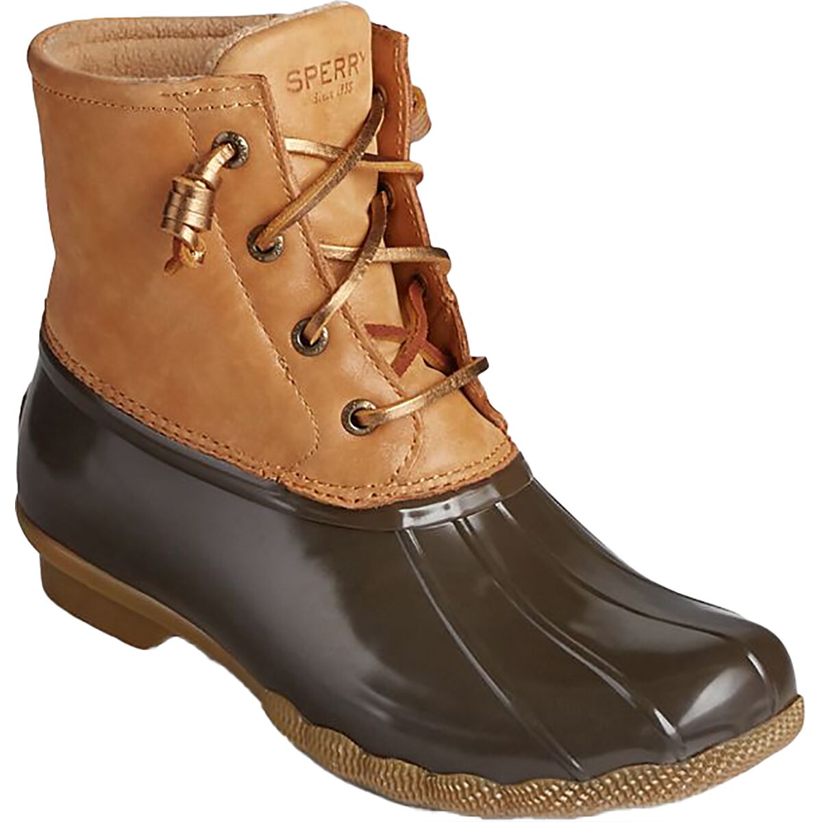 sperry diamond weave saltwater bootie