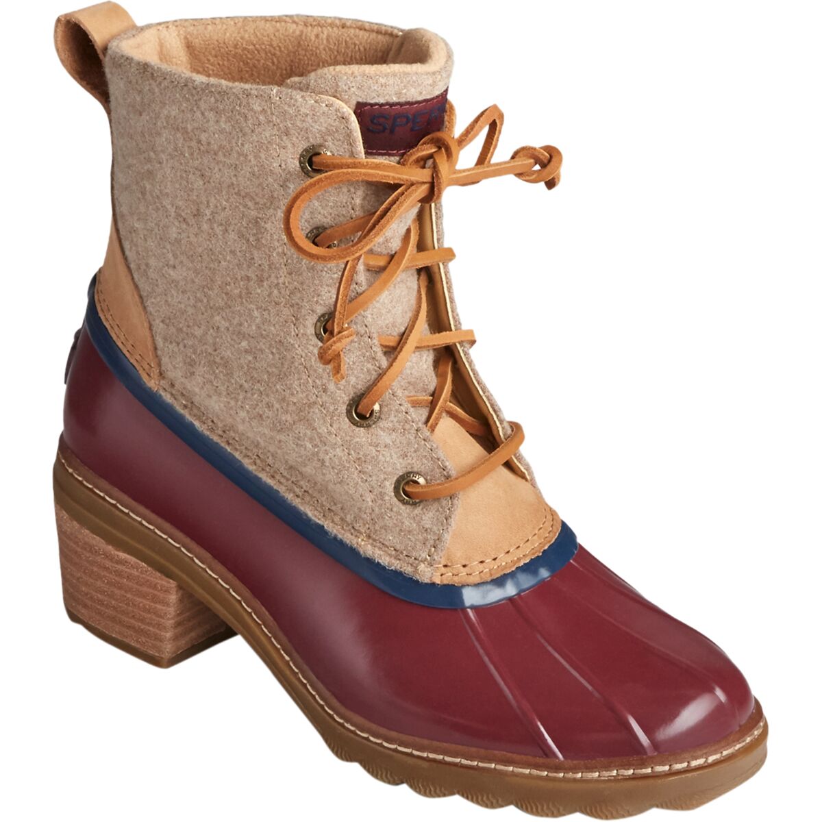 Saltwater Heel Leather Duck Boot | Sperry | Sperry Outlet España