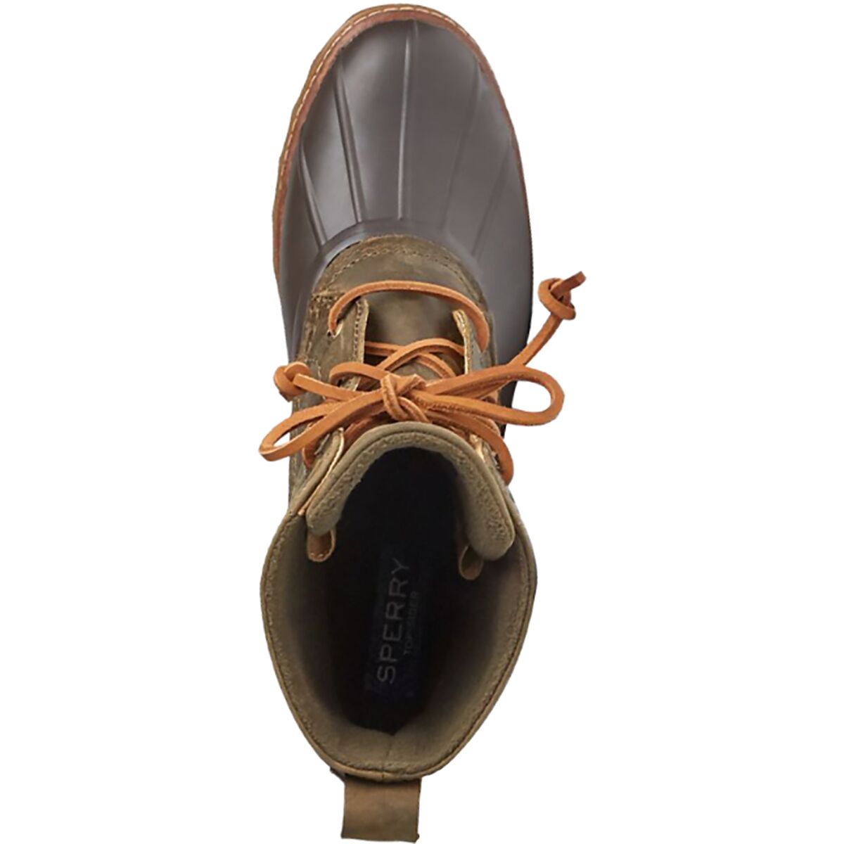 sperry saltwater heel boots
