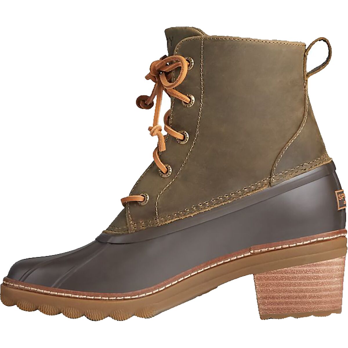 Sperry TopSider Saltwater Heel Leather Boot Women's Footwear