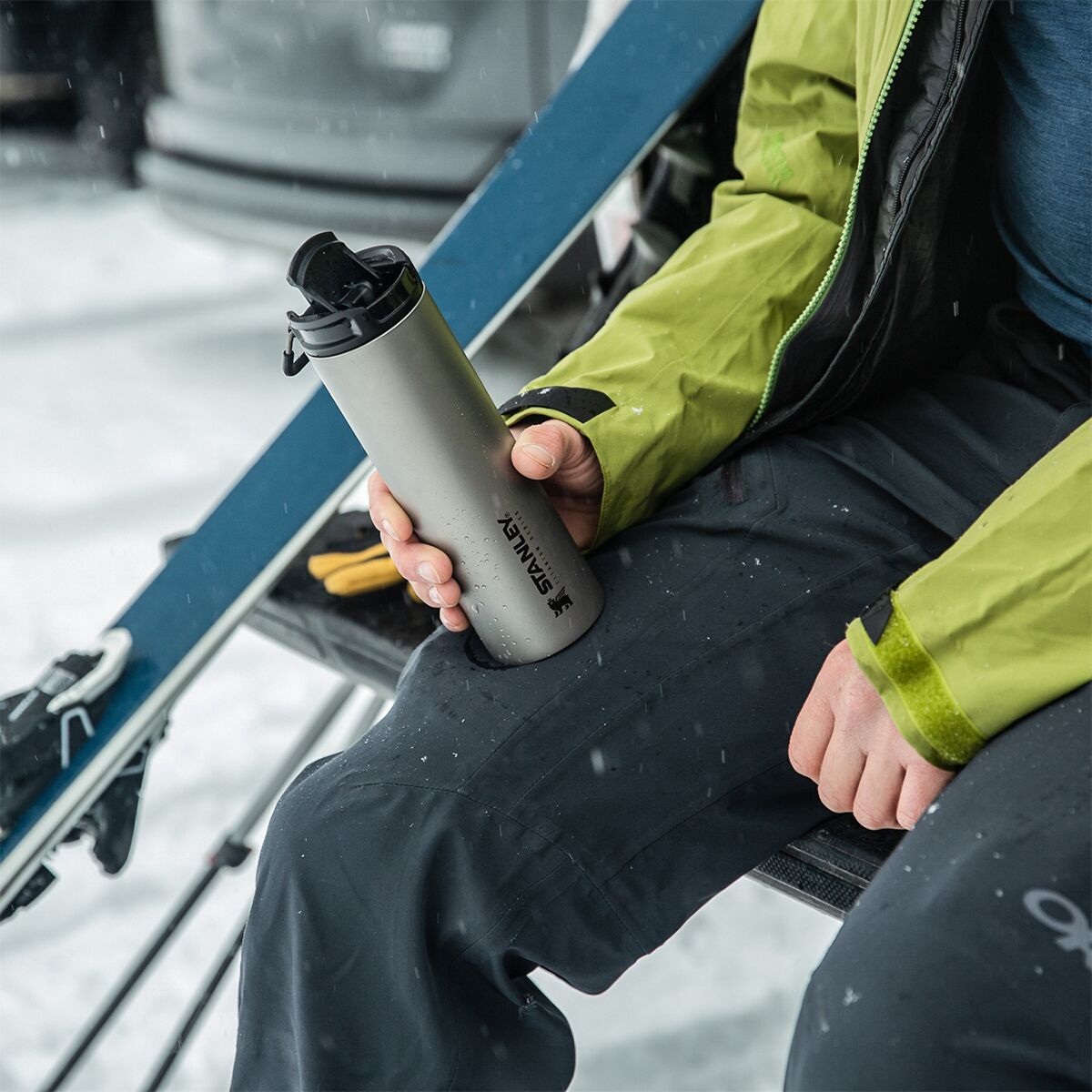 Stanley StayHot 14oz Titanium Travel Mug