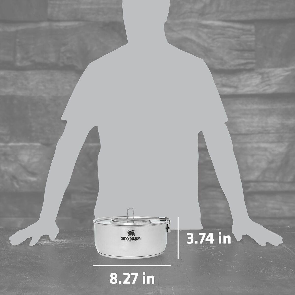 Stanley Adventure Full Kitchen Base Camp 4Person Cook Set Hike & Camp