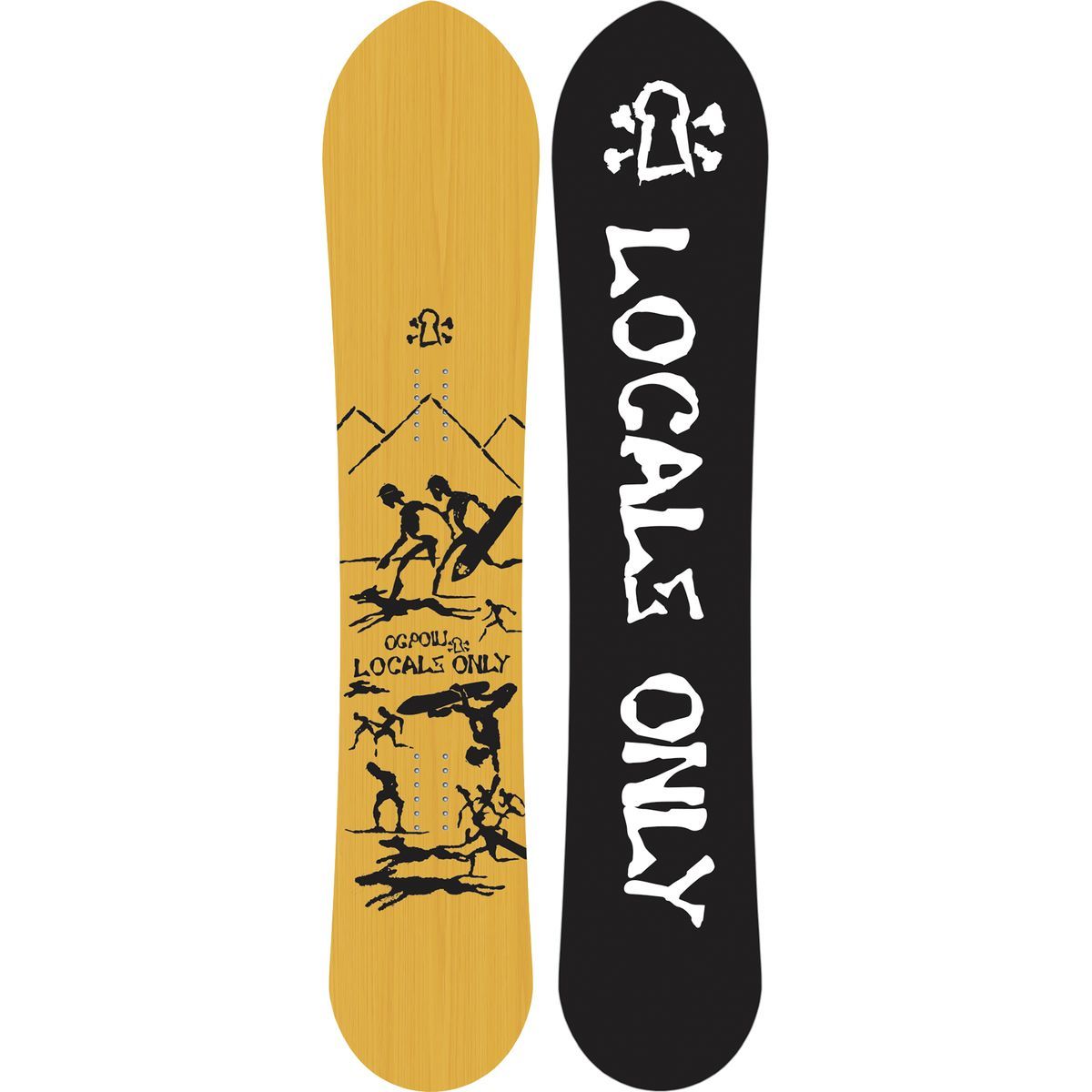 Stepchild Snowboards OG Powder Snowboard Men's Snowboard