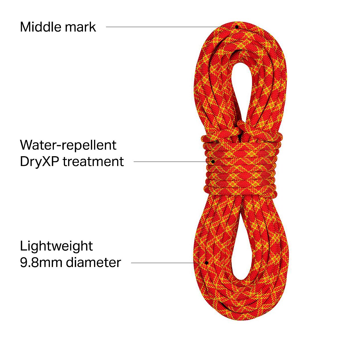 Sterling Evolution Velocity DryXP Climbing Rope 9.8mm