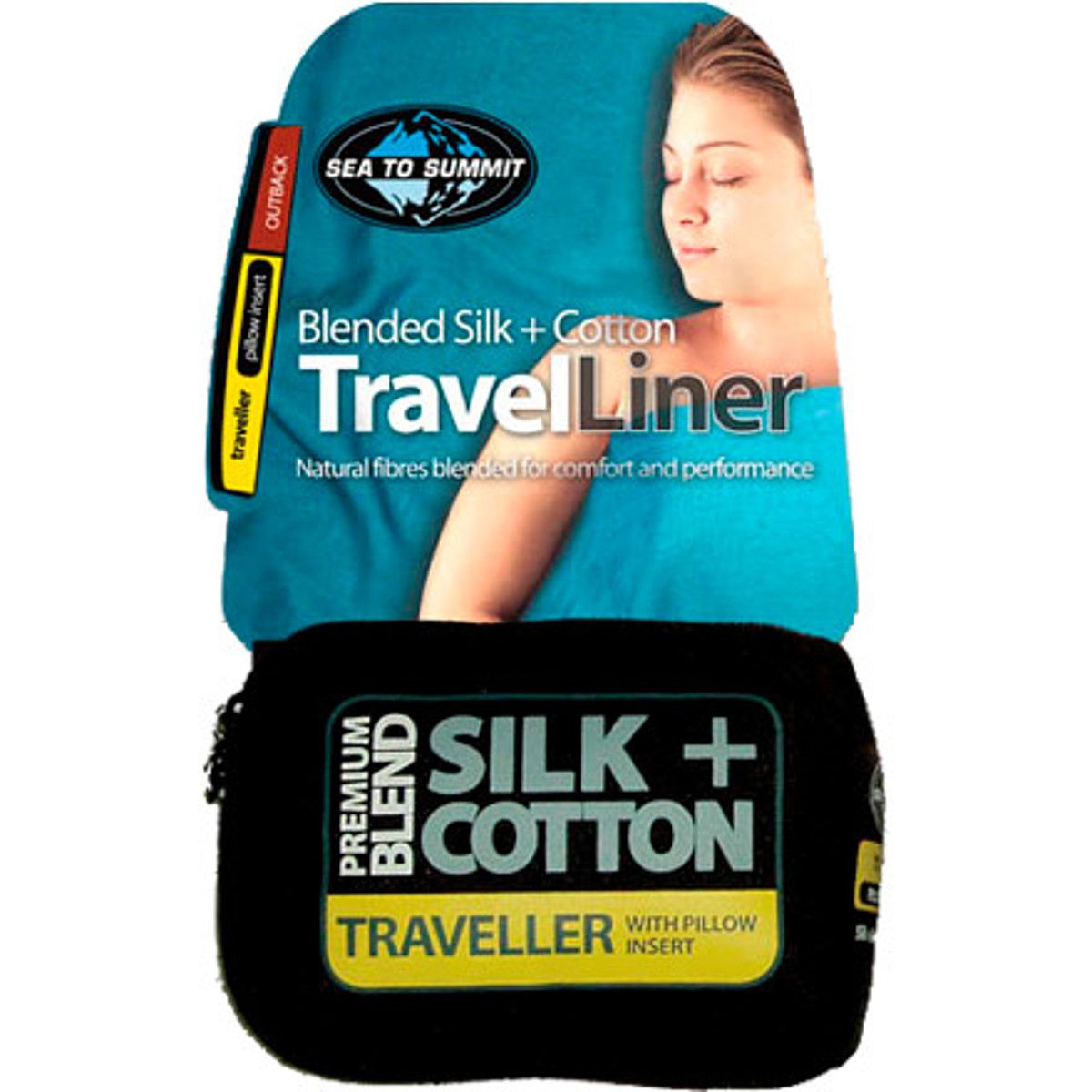 Sea To Summit Premium Blend Silk/Cotton Sleeping Bag Liner Hike & Camp