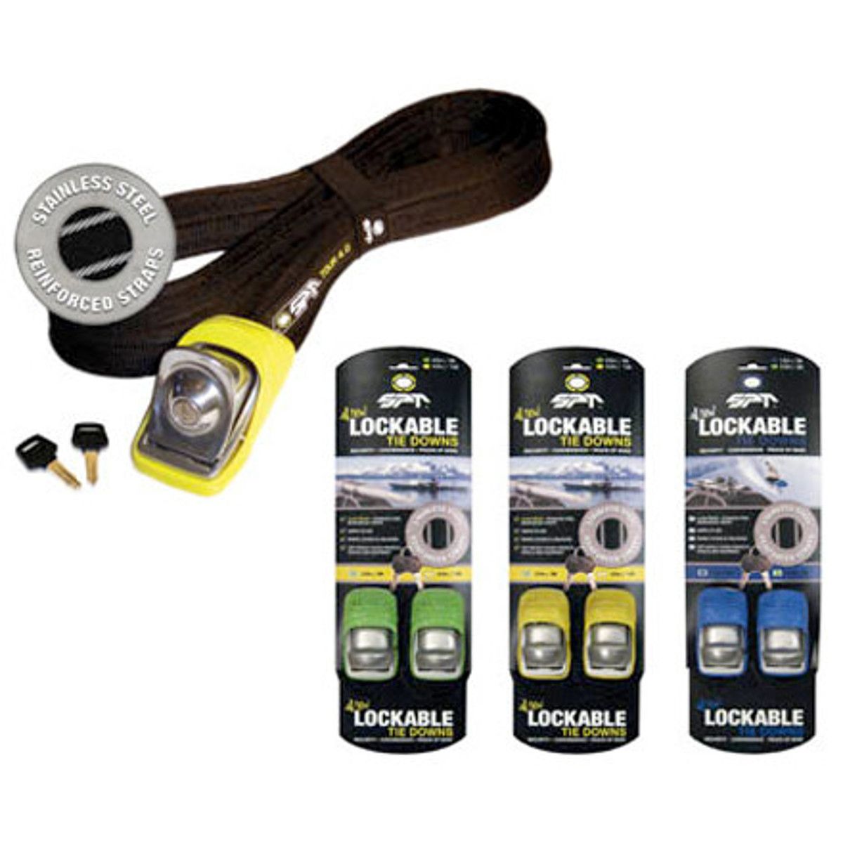 Sea To Summit SPT Lockable Tie Down Straps Travel