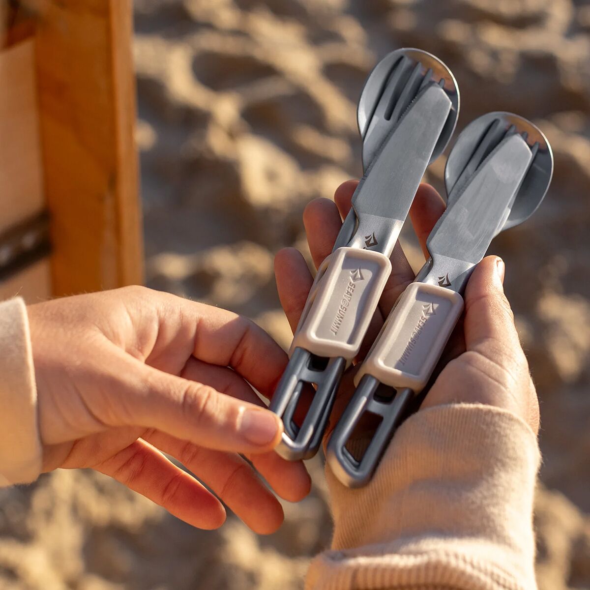 Sea To Summit Detour Stainless Steel Cutlery 3-Piece Set -...