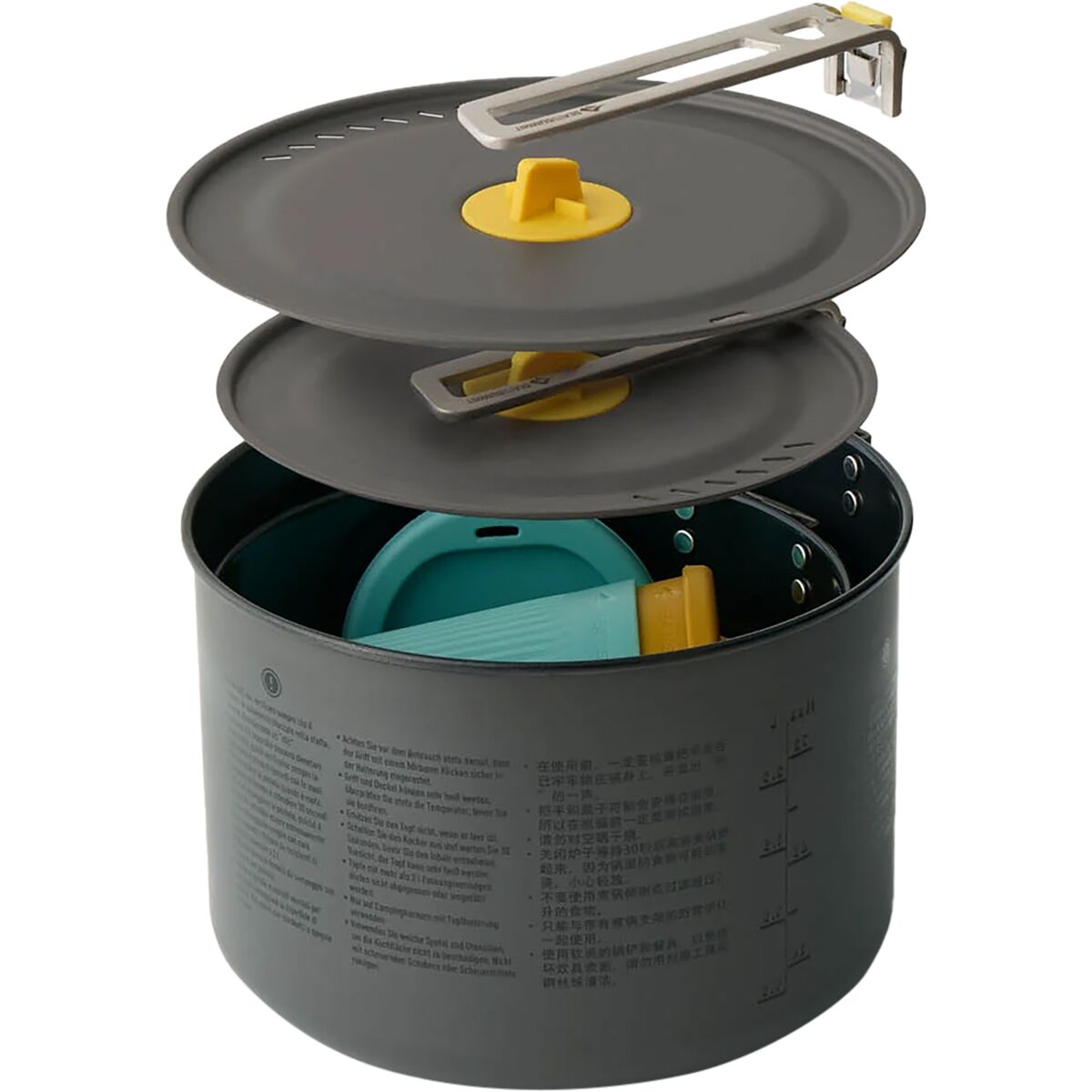 Sea To Summit Frontier UL Two Pot 6-Piece Multi-Cook Set -...